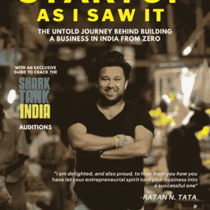 STARTUP AS I SAW IT || SAYAN CHAKRABORTY