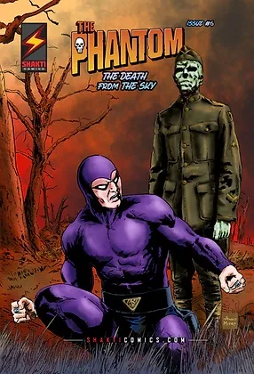 THE PHANTOM VOL 6 ENGLISH || VARIANT COVER || THE DEATH FROM THE SKY