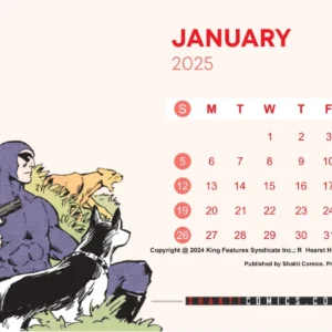 The Phantom Table Calander 2025