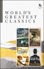 World’s Greatest Classics Box Set of 4 Books || Jane Austen F. Scott Fitzgerald, Oscar Wilde, Emily Bronte ||