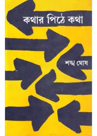 KATHAR PITHE KATHA || Sankha Ghosh